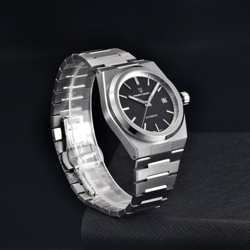 Часы мужские Pagani Design PD-1753 Silver-Black-0