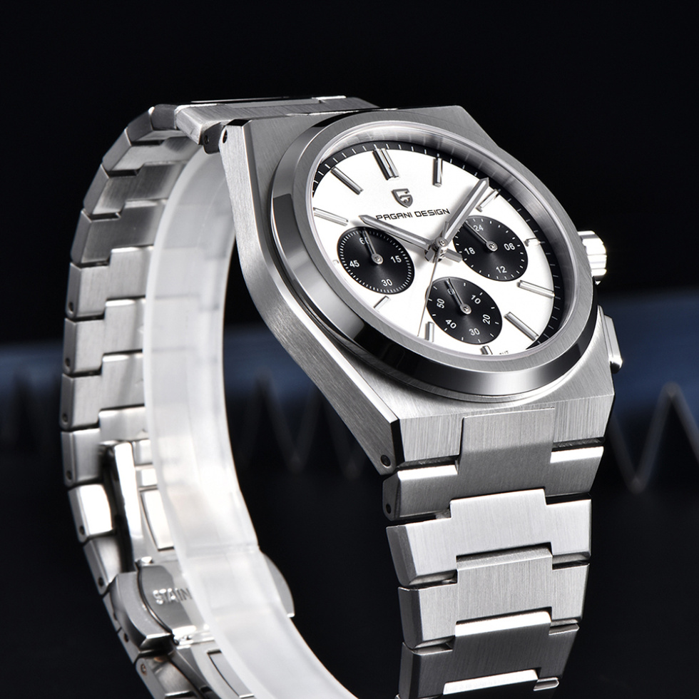 large Часы мужские Pagani Design PD-1761 Silver-White 0