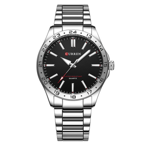 Часы мужские Curren 8452 Silver-Black Hector