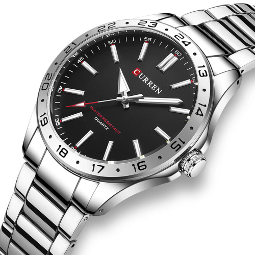 Часы мужские Curren 8452 Silver-Black Hector-0