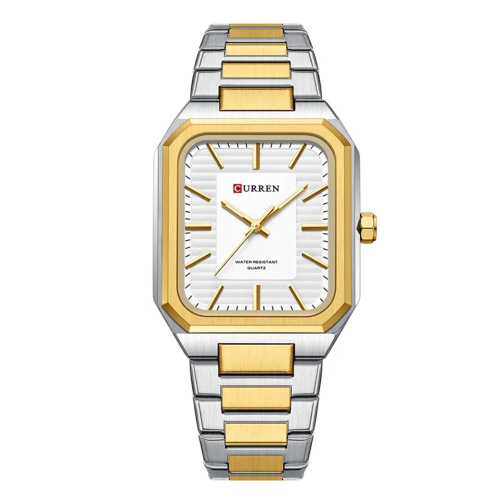 Часы мужские Curren 8457 Gold-White