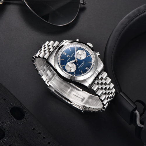 Часы мужские Pagani Design PD-1775 Silver-Blue-1