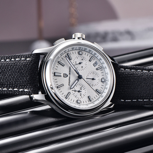 Часы мужские Pagani Design PD-1781 Black-Silver-White-2