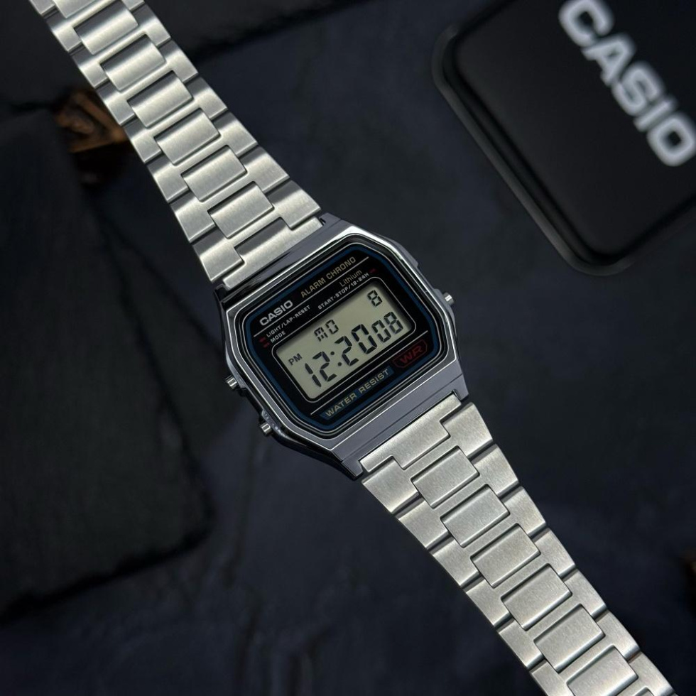 large Часы мужские Casio A158WA-1D 1