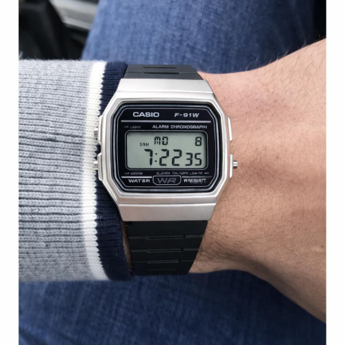 Часы мужские Casio F-91WM-7A-2
