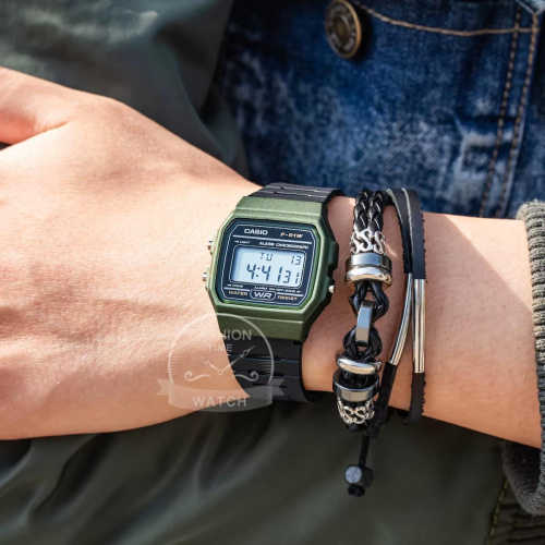 Часы мужские Casio F-91WM-3A-2
