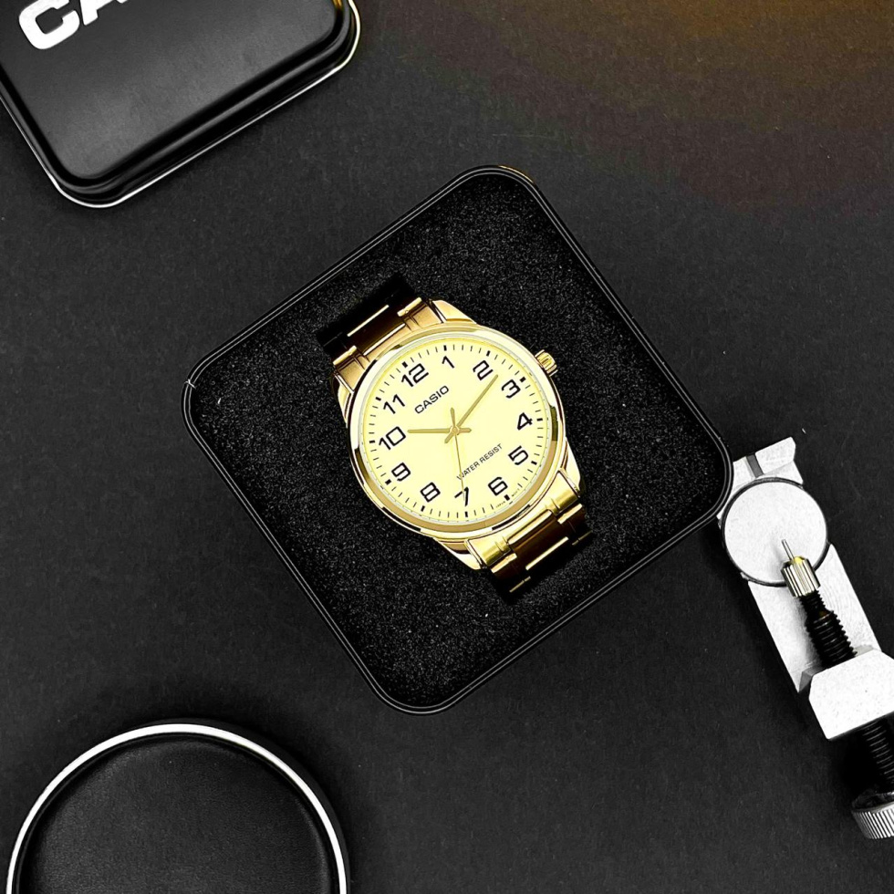 large Часы мужские Casio MTP-V001G-9B 0