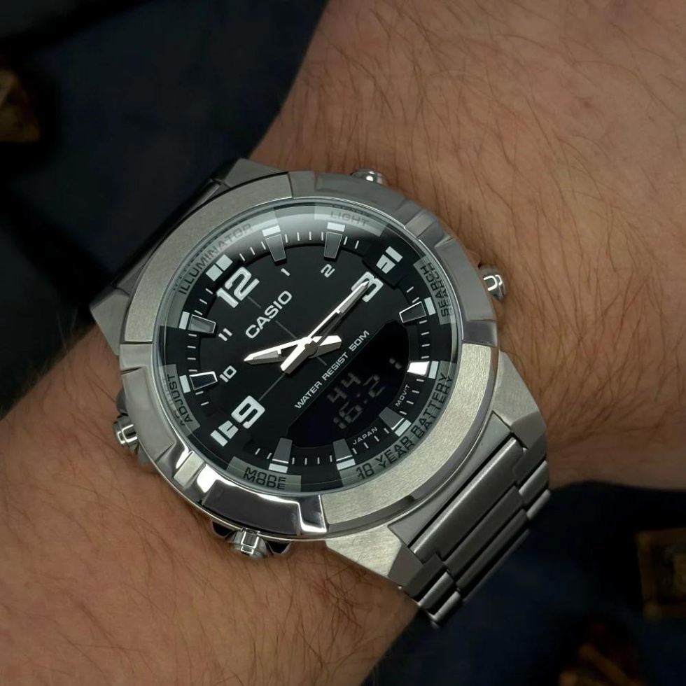 large Часы мужские Casio AMW-870D-1A 3