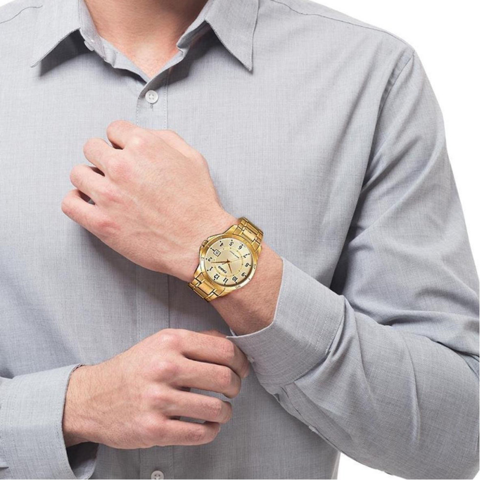 large Часы мужские Casio MTP-V004G-9B 3