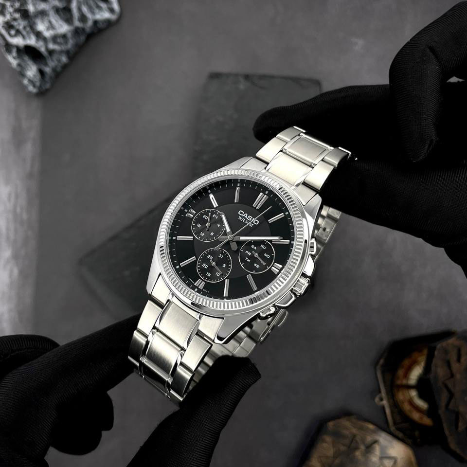 large Годинник чоловічий Casio MTP-1375D-1A 0