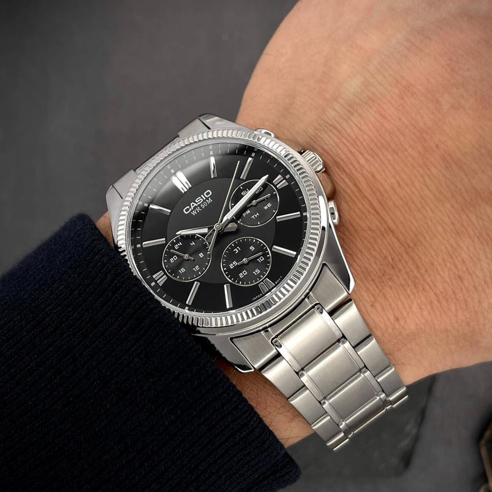 large Годинник чоловічий Casio MTP-1375D-1A 2