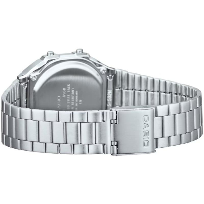 large Часы мужские Casio A168WA-1W 1