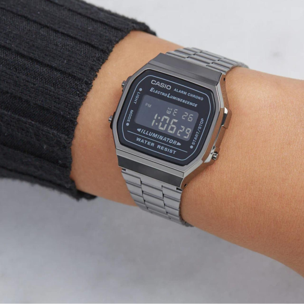 large Часы мужские Casio A168WGG-1B 3