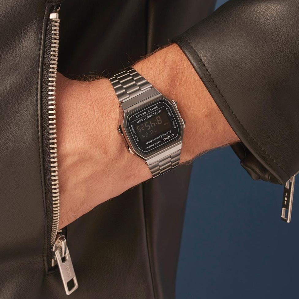 large Часы мужские Casio A168WGG-1B 5