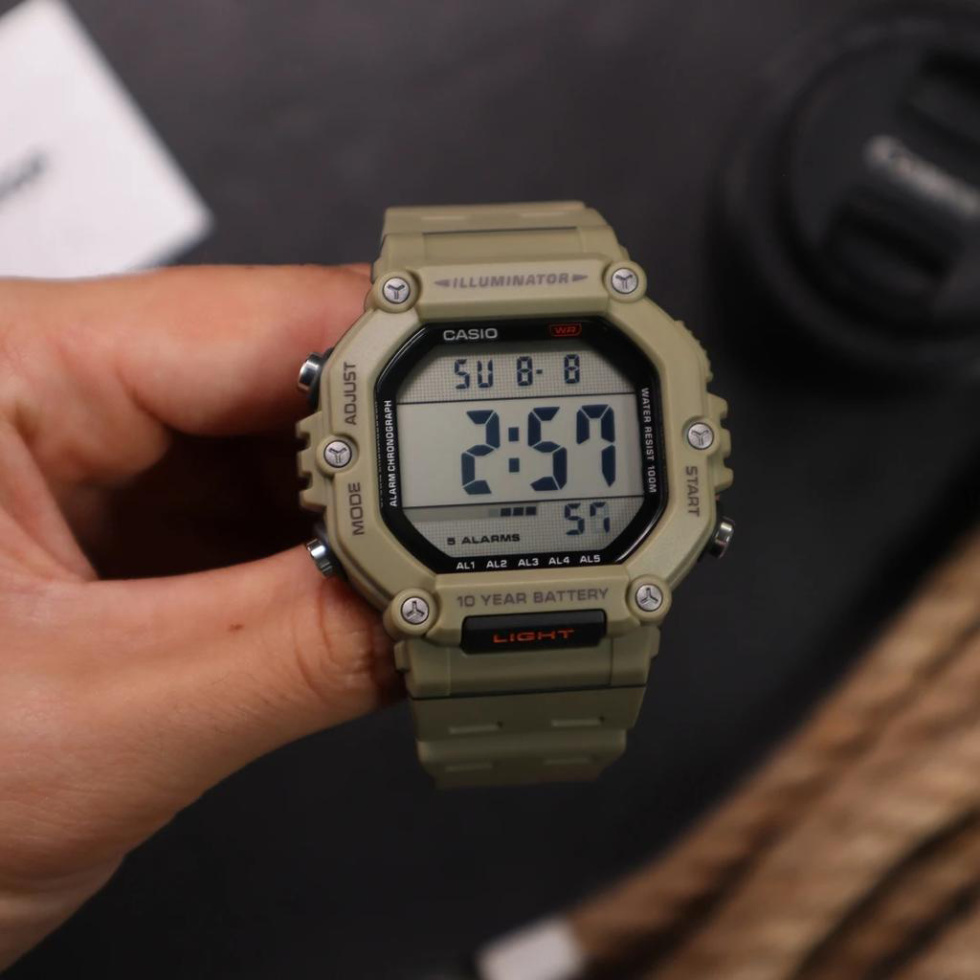 large Часы мужские Casio WS-1700H-5A 0
