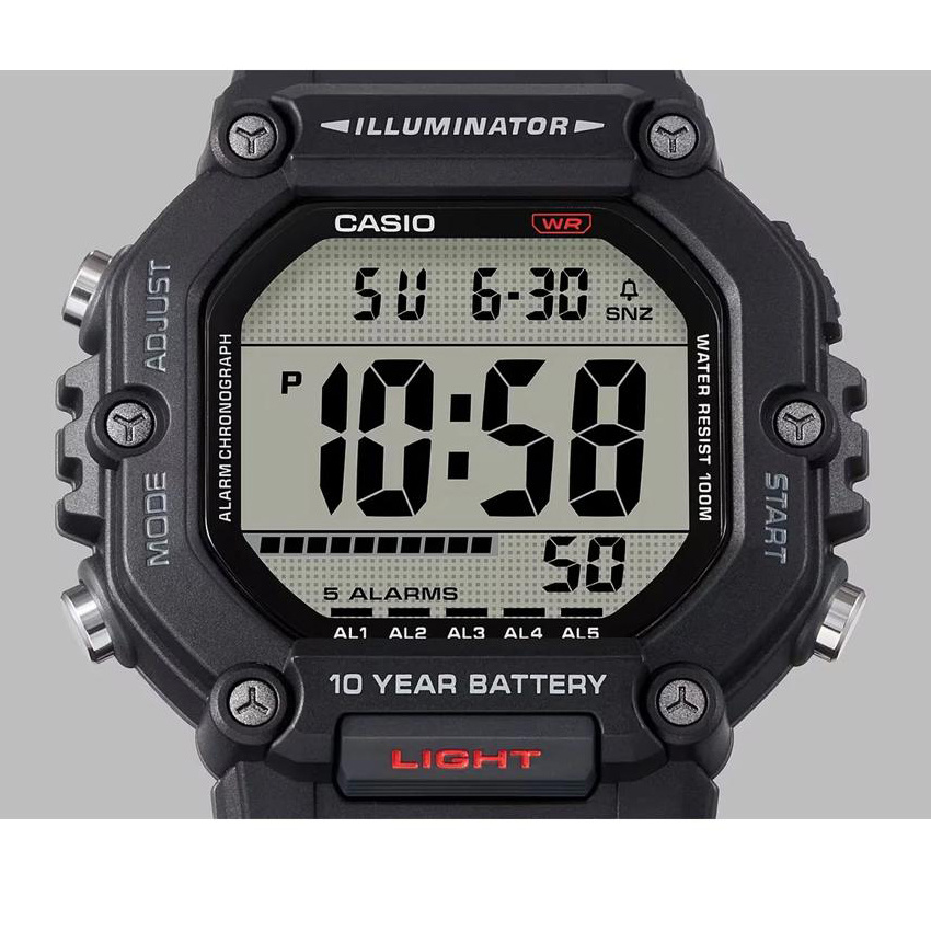 large Часы мужские Casio AE-1600H-1A 5