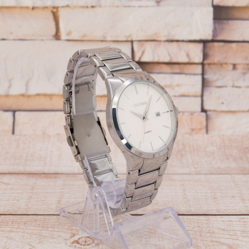 Часы мужские Curren 8106 Silver-White-2
