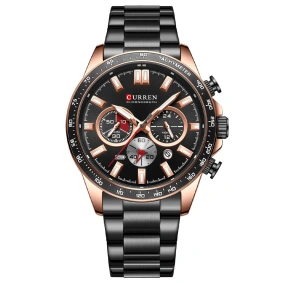  Curren 8418 Black-Gold