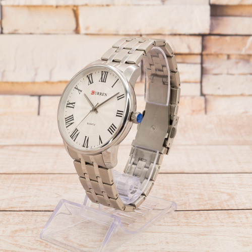 Часы мужские Curren 8422 Silver-White-1