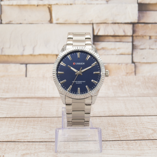 Часы мужские Curren 8425 Silver-Blue-0