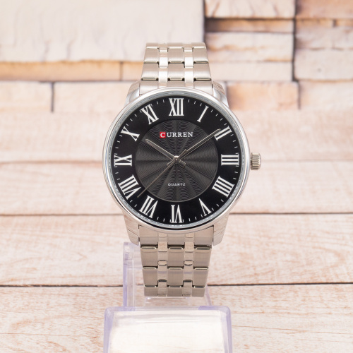 Часы мужские Curren 8422 Silver-Black-0