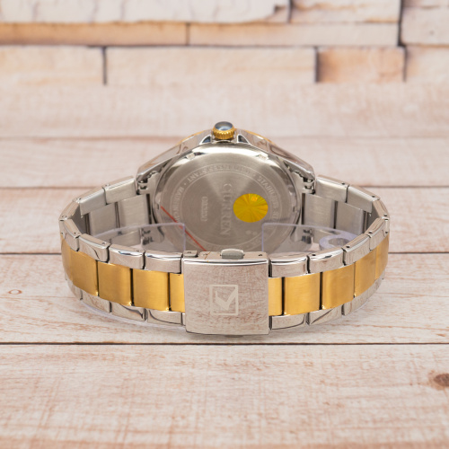 Часы мужские Curren 9090 Silver-Gold-Black-6