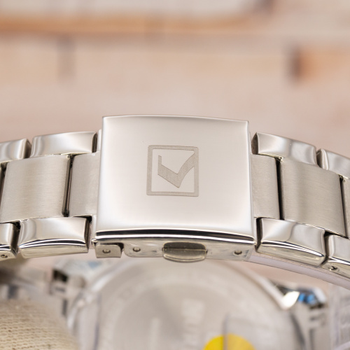 Часы мужские Curren 9090 Silver-Blue-5