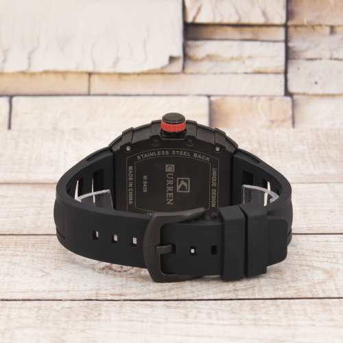 Часы мужские Curren 8438 All Black-4