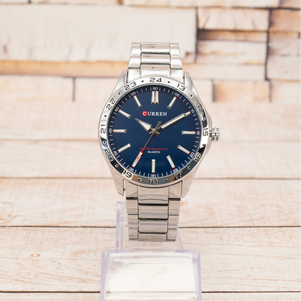 Живі фото годинника Curren 8452 Silver-Blue 0