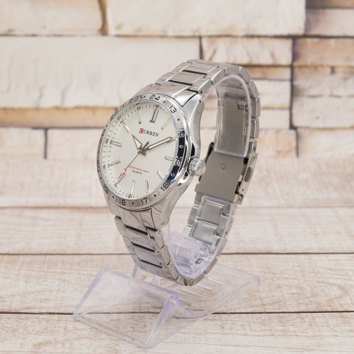 Часы мужские Curren 8452 Silver-White-1