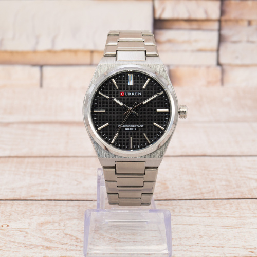 Часы мужские Curren 8439 Silver-Black-1