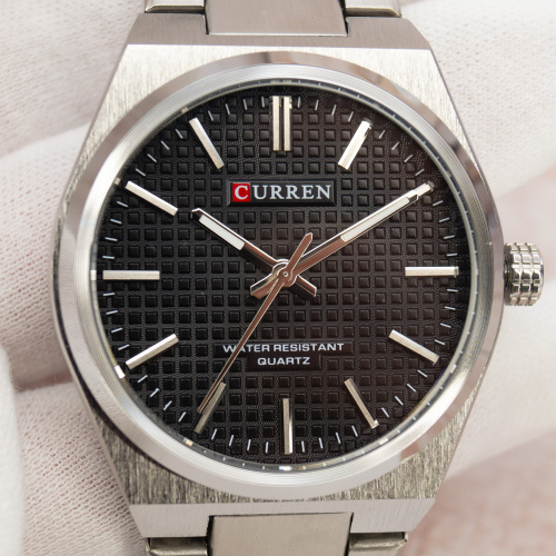 Часы мужские Curren 8439 Silver-Black-5