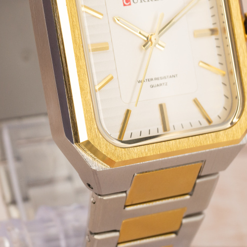 Часы мужские Curren 8457 Gold-White-4
