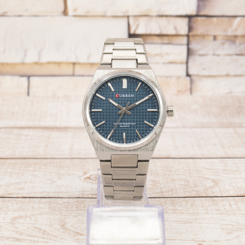 Часы мужские Curren 8439 Silver-Blue-2
