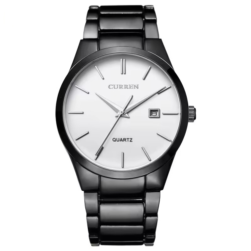 Часы мужские Curren 8106 Black-White