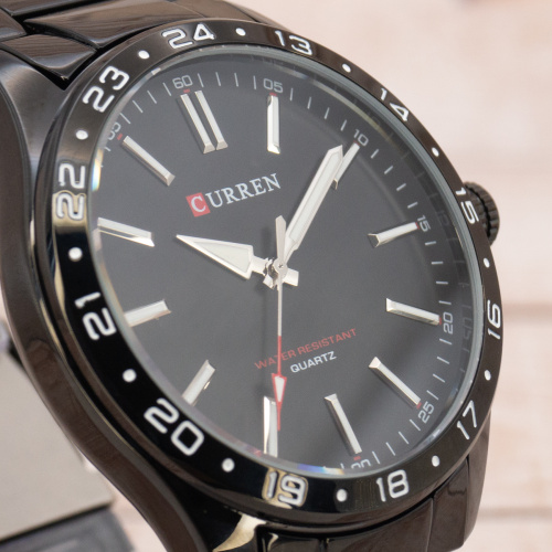 Часы мужские Curren 8452 All-Black-3