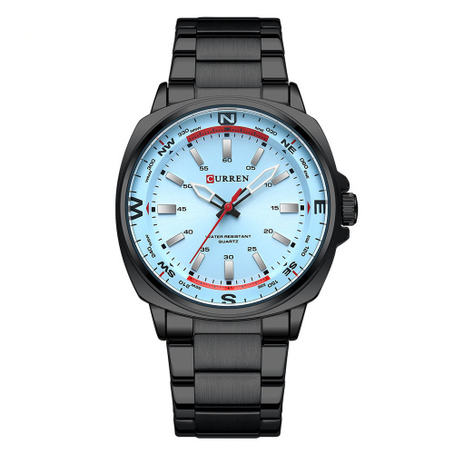 Часы мужские Curren 8455 Black-Blue