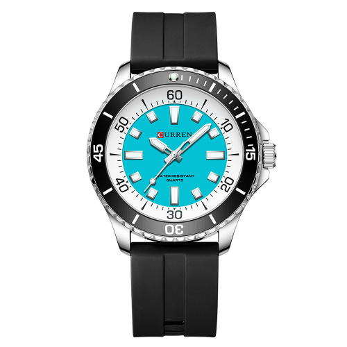 Часы мужские Curren 8448 Silver-Blue-Black