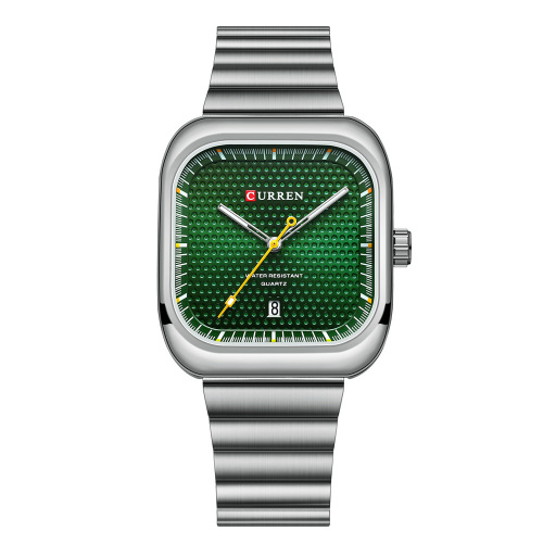 Часы мужские Curren 8460 Silver-Green