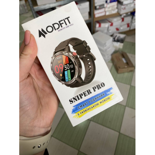 Часы мужские Modfit Sniper Pro Black-Silver-3