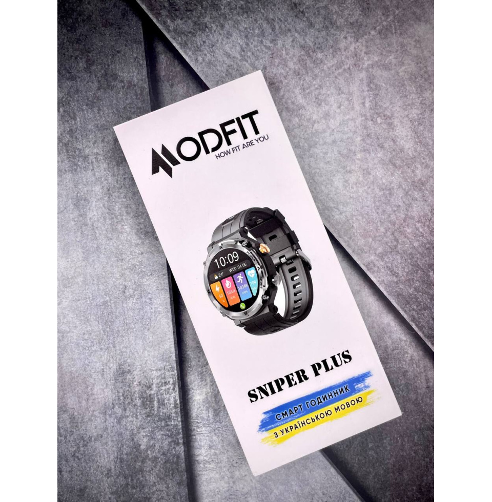 large Часы мужские Modfit Sniper Plus Silver 5