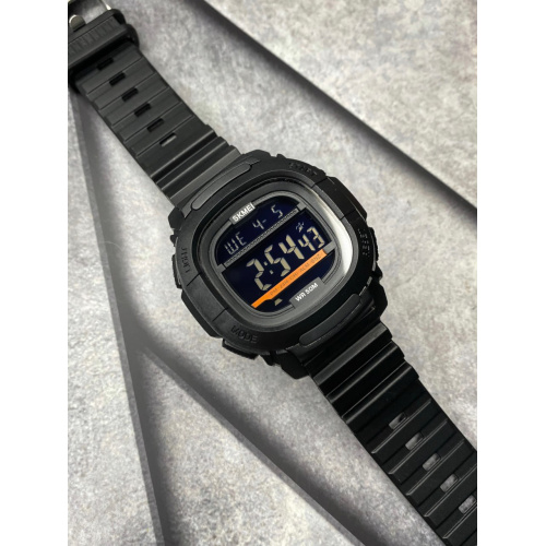 Годинник чоловічий Skmei 1657BKBK Black-Black-2