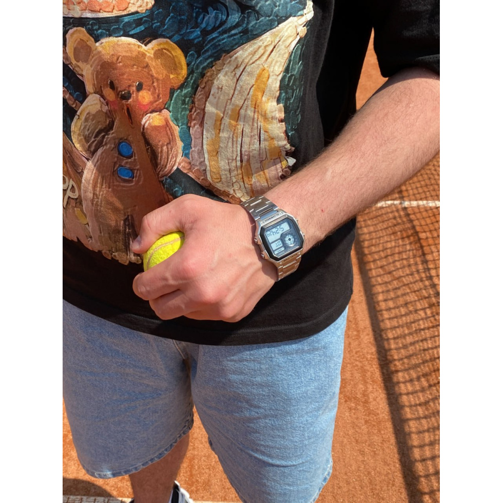 Живые фото часов Skmei 1335SI Silver 2