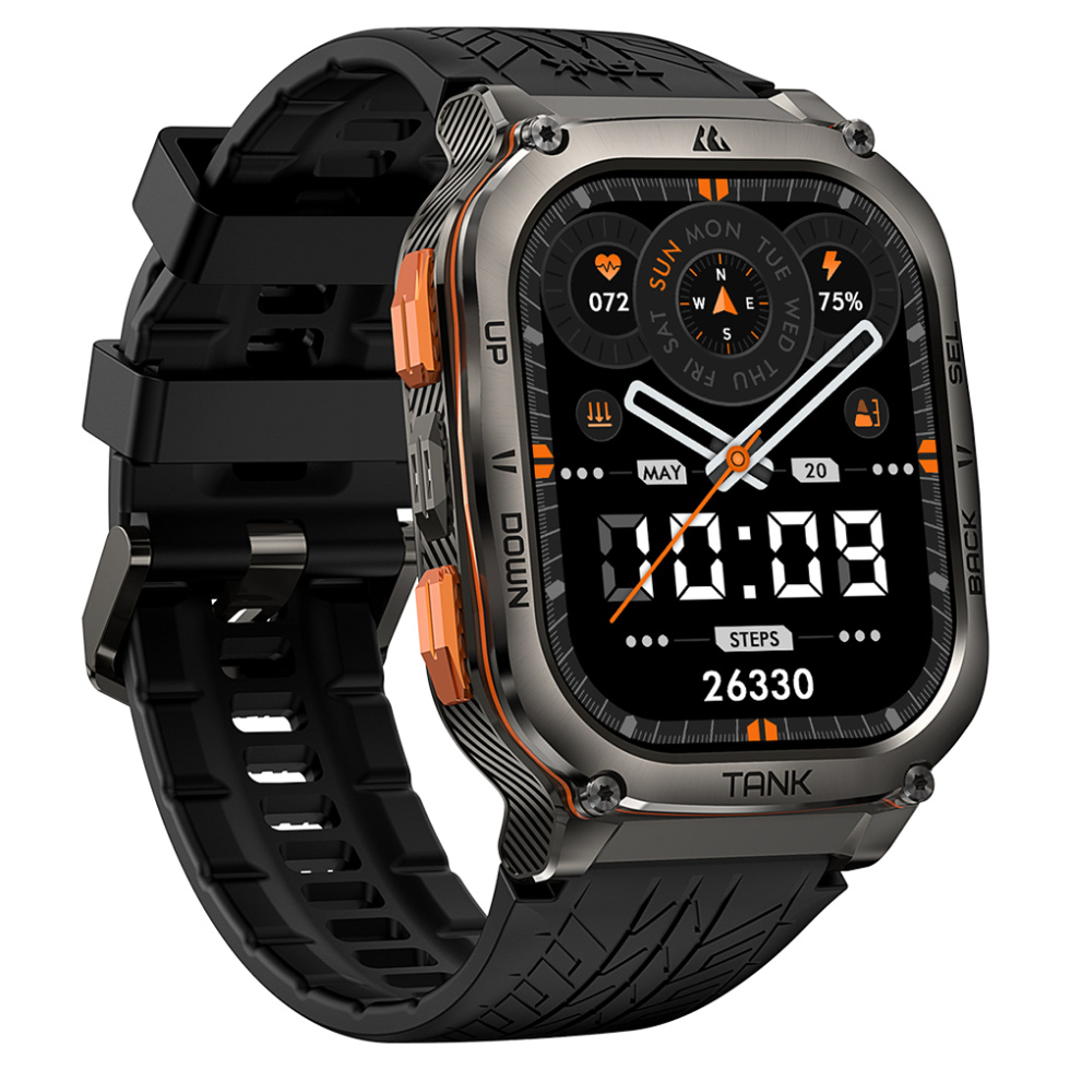 large Часы мужские Kospet TANK M3 ULTRA Black 1