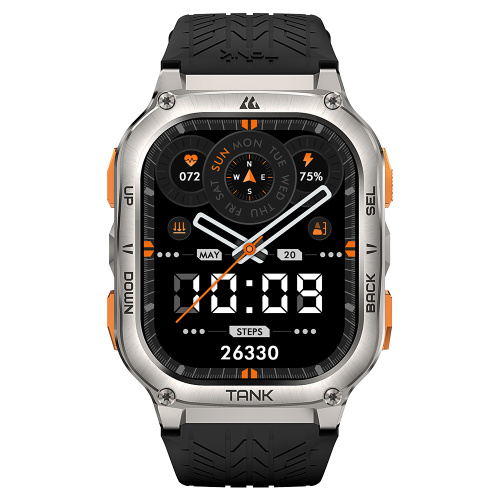 Часы мужские Kospet TANK M3 ULTRA Silver-0