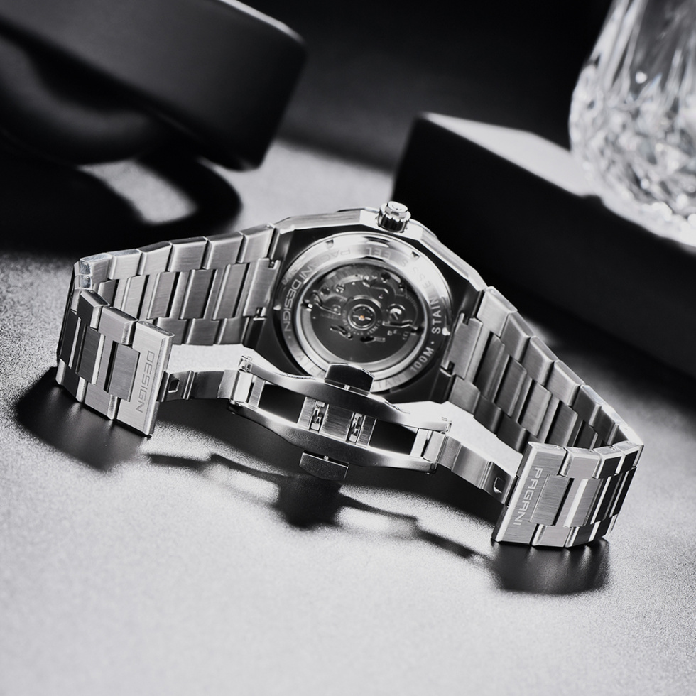 large Часы мужские Pagani Design PD-1673 Silver-Silver 2