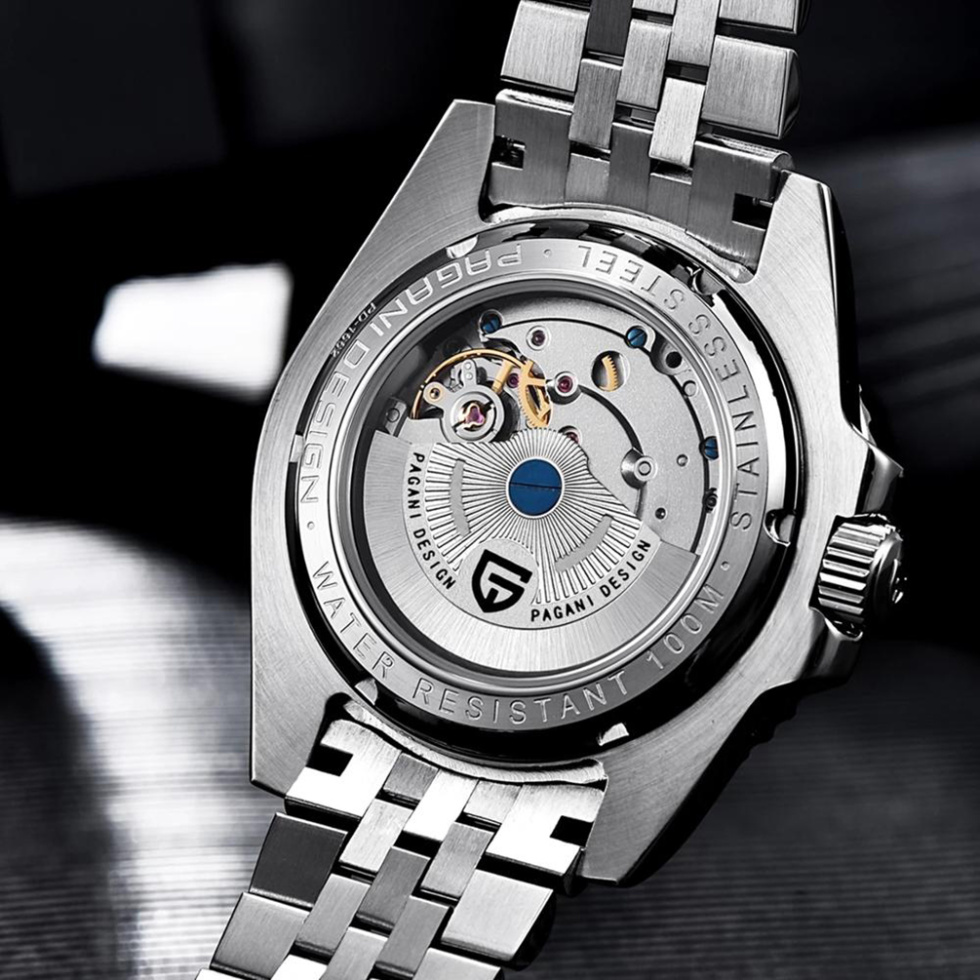large Годинник чоловічий Pagani Design PD-1662 Pepsi Smooth 1