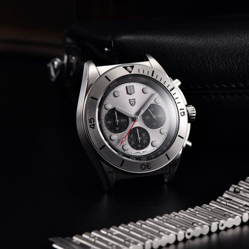 Часы мужские Pagani Design PD-1705-1 Silver-Silver-3