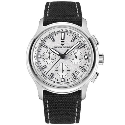Часы мужские Pagani Design PD-1781 Black-Silver-White