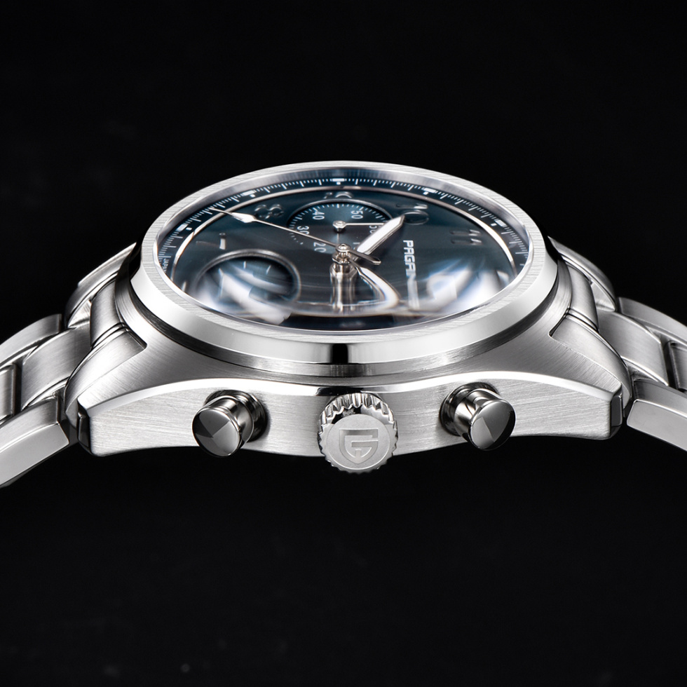 large Часы мужские Pagani Design PD-1773 Silver-Black 3